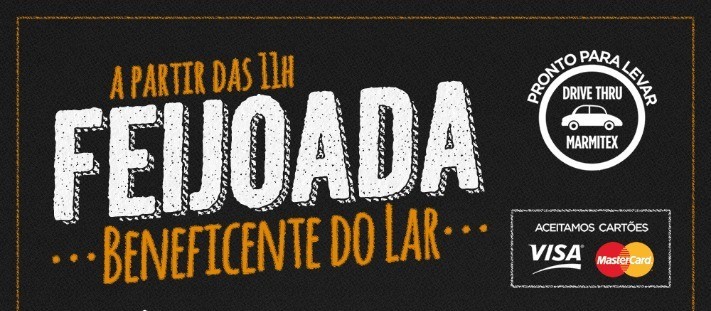 Lar Escola realiza 1ª feijoada beneficente