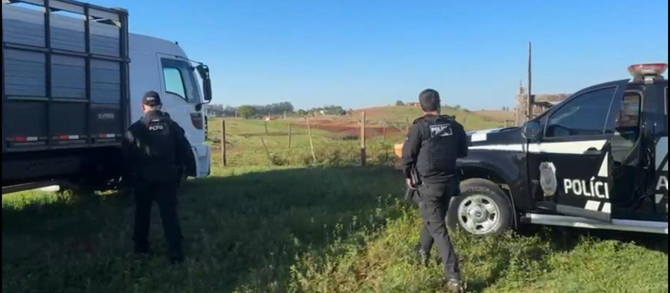 Integrantes de grupo que furtam gados na região são presos em operação