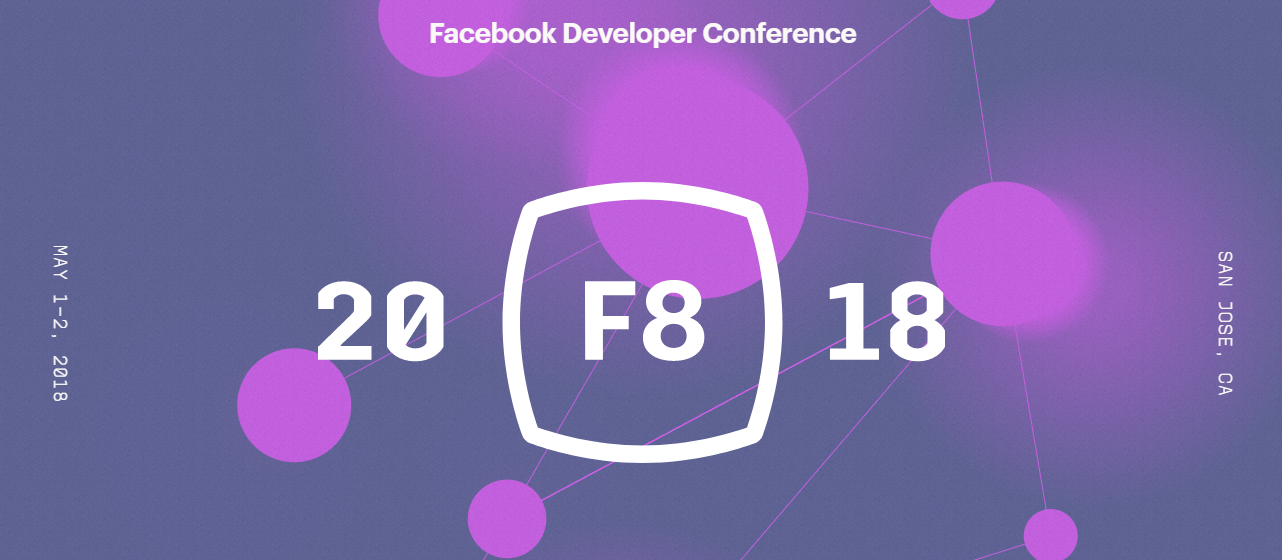 F8, conferência do Facebook, está sendo realizada esta semana na Califórnia