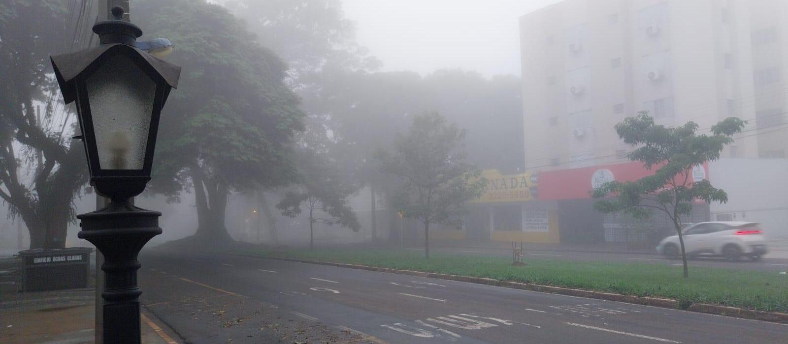 Maringá tem máxima prevista de 21° C nesta segunda (9); frio segue ao longo da semana
