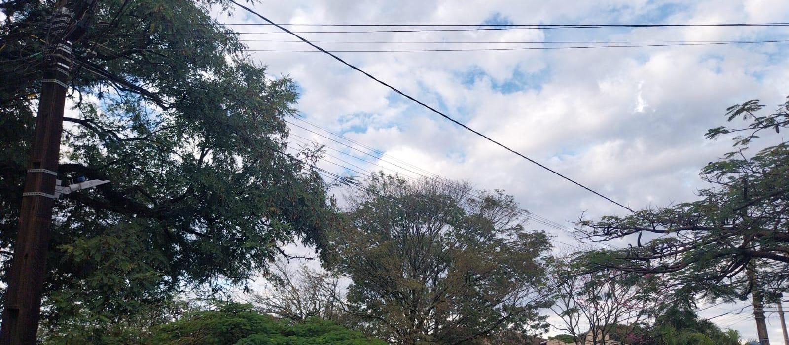 Domingo (22) com previsão de chuva e temperatura máxima de 24ºC
