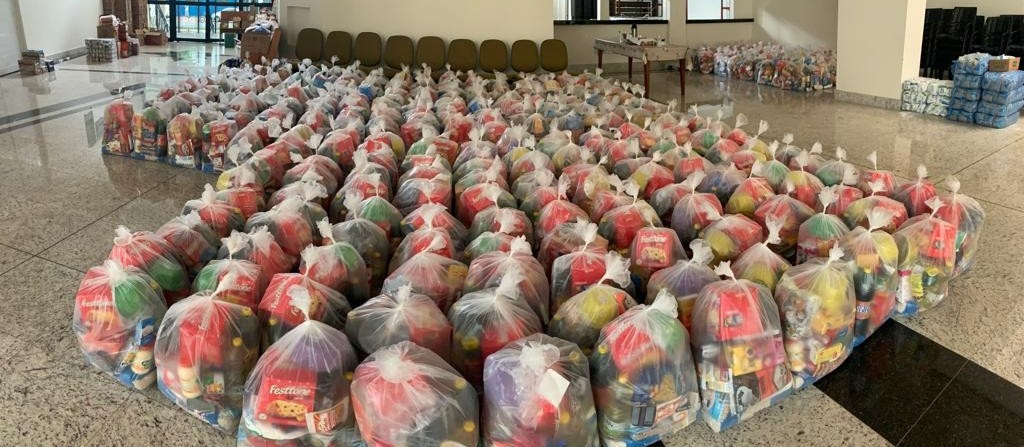 Paróquia Santa Maria Goretti vai doar mais de 700 cestas de Natal para famílias pobres e de migrantes de Maringá e Sarandi