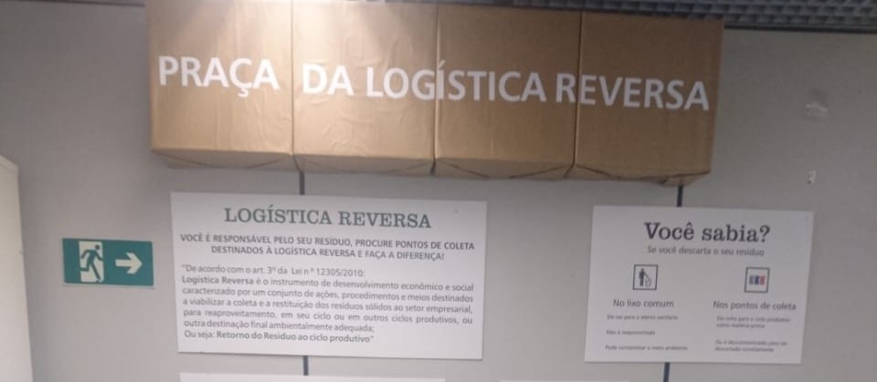 Praça de logística reversa ressalta tripé da sustentabilidade