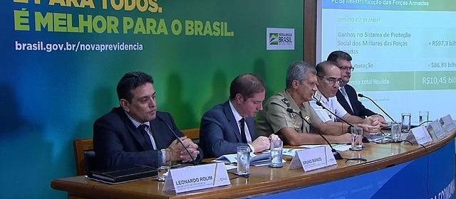 Governo prevê economia de R$ 10,44 bilhões em dez anos com a reforma da previdência dos militares