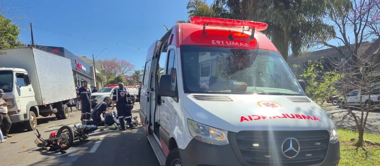 Motociclista morre após grave acidente na Avenida das Palmeiras