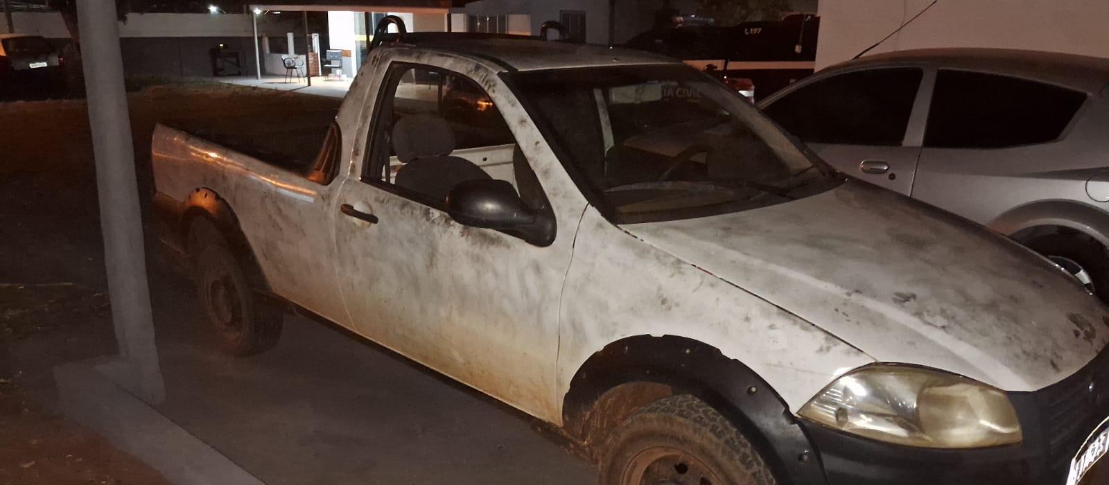 Carro da família Buscariollo com placas adulteradas é encontrado pela Força Nacional