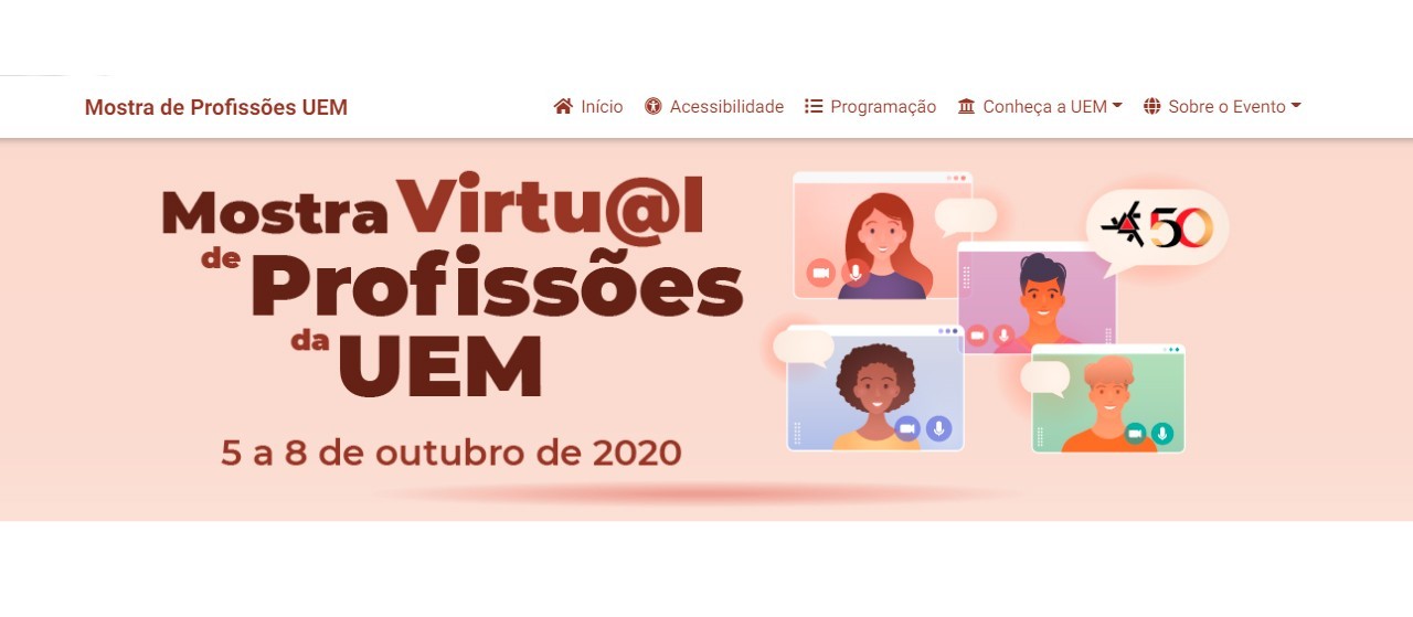 Mostra virtual de profissões ajuda alunos a conhecerem e decidirem sobre o futuro profissional