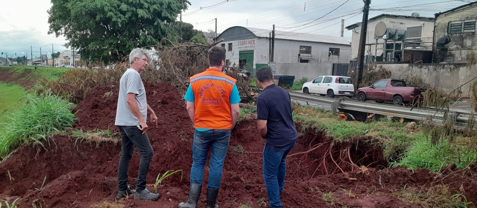 Defesa Civil alerta motoristas sobre interdição no Contorno Norte 