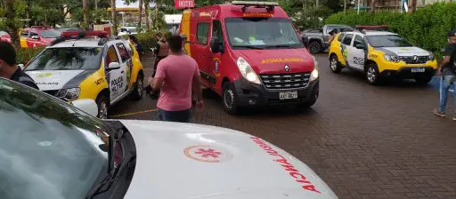 Homem tem surto em hotel de Maringá e é rendido pela PM após efetuar disparos