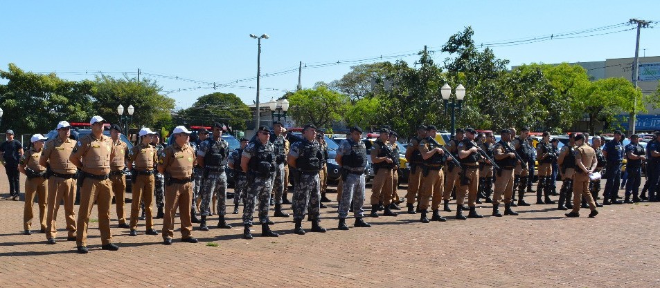 Operação Hórus começa com mais de 100 militares e 50 viaturas