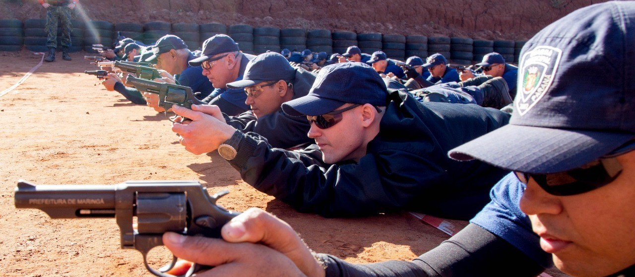 GM formará mais 29 agentes para usar armas de fogo em Maringá