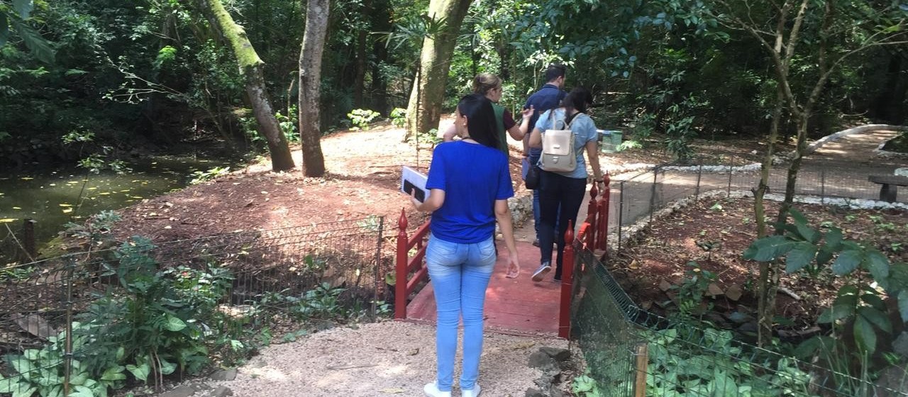 Professores fazem vistoria técnica no Parque do Ingá