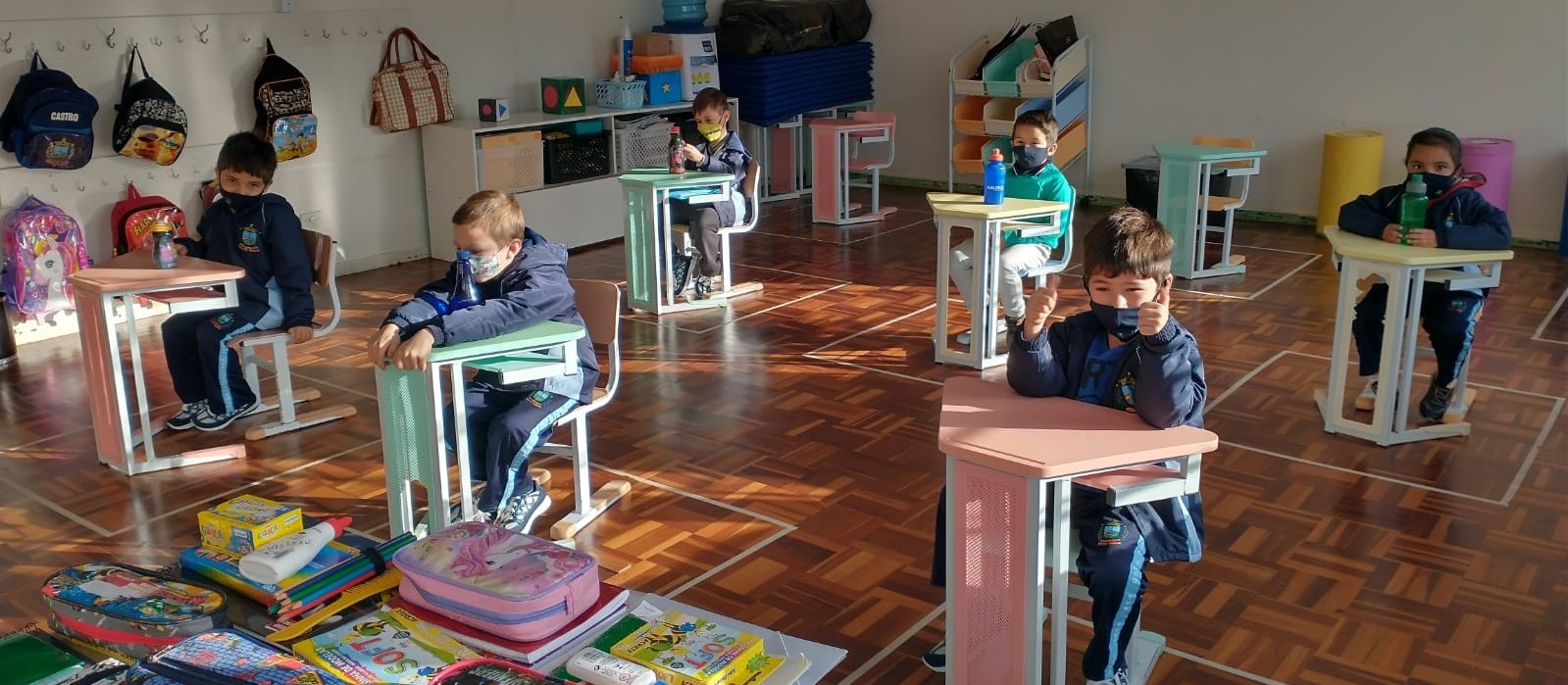 Uso de máscaras passa a ser obrigatório em escolas de Castro