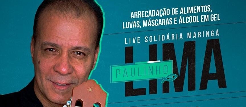 Live solidária vai arrecadar doações para entidades de Maringá