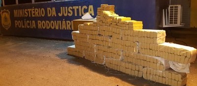 PRF apreende 254 quilos de maconha