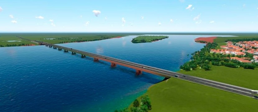 Empresa que vai construir ponte sobre o rio Paraná é anunciada