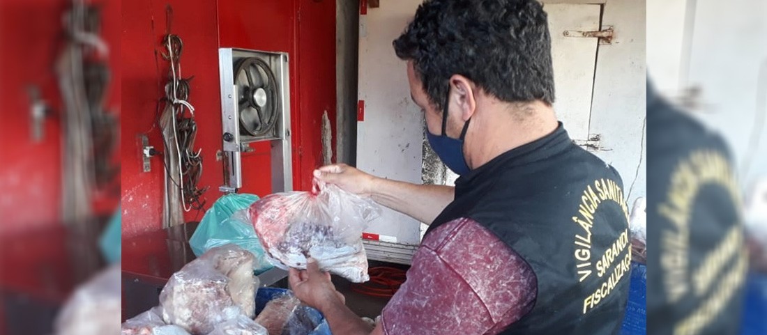 Açougue de Sarandi é interditado e mais de 300 kg de carne são descartados