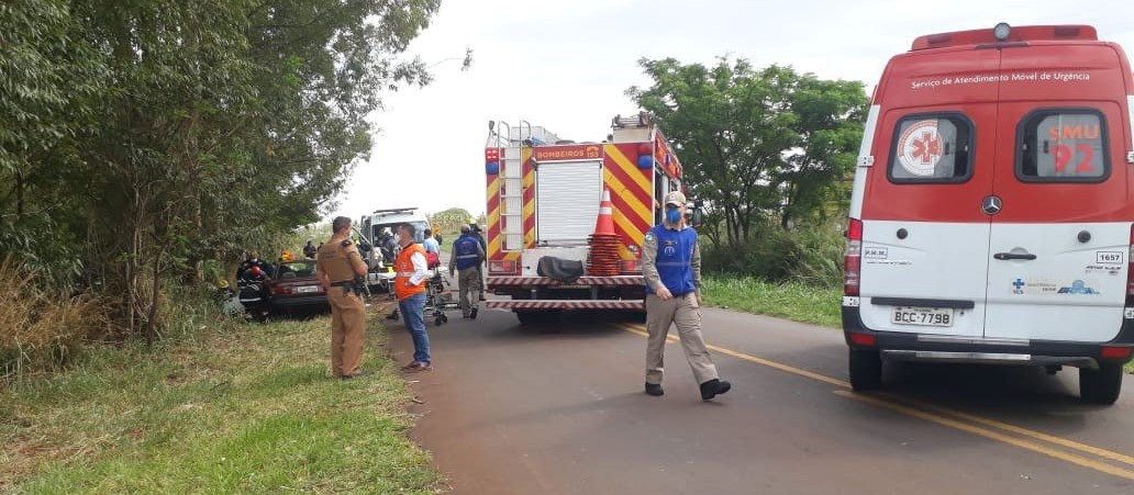 Acidente em rodovia com risco de explosão mobiliza equipes de Saúde