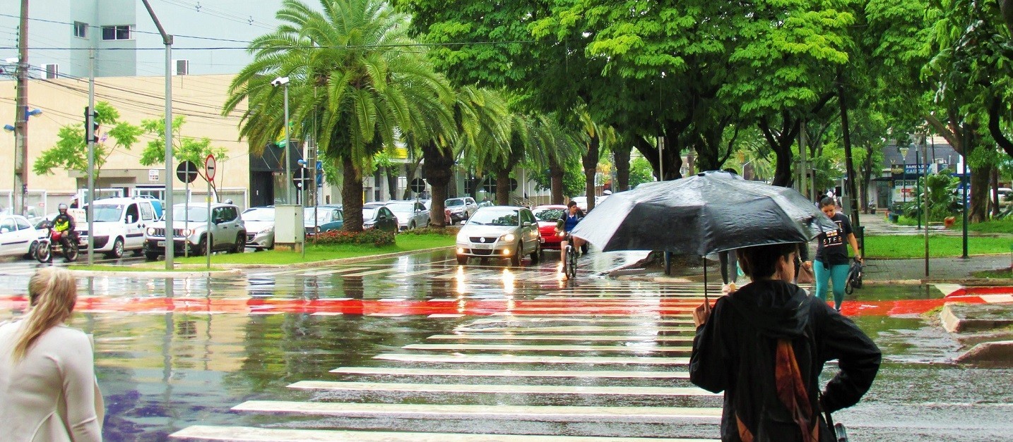 Terça-feira (16) segue com previsão de chuva para Maringá