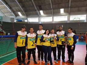 Equipe de goalball de Maringá participa da final da Copa Quatro Estações