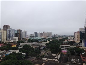 2016 começa com chuva fraca em Maringá