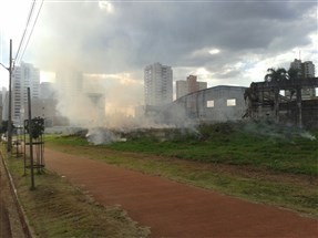 Corpo de Bombeiros de Maringá já atendeu neste mês metade das ocorrências de incêndios registradas no mês passado