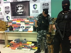 Denarc realiza em Maringá a maior apreensão de crack e cocaína do Paraná