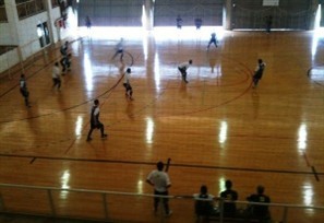 Seleção Brasileira treina no Parque do Japão e se prepara para o VIII Grand Prix de Futsal