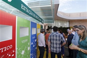 Maringá inaugura 1ª Estação de Reciclagem para a coleta de materiais recicláveis e óleo de fritura