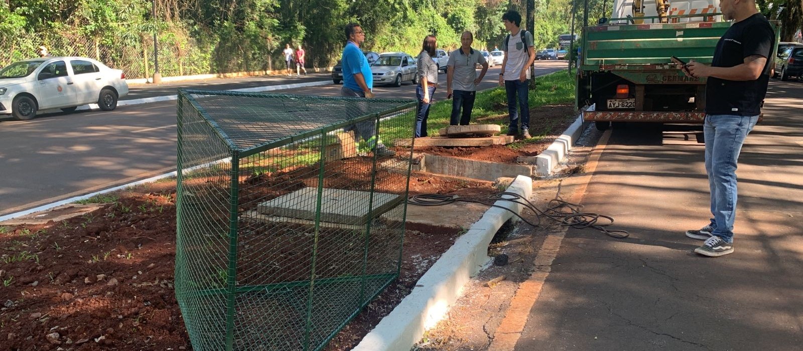 Riap é instalado em poço que vai mensurar a drenagem no entorno do Parque do Ingá