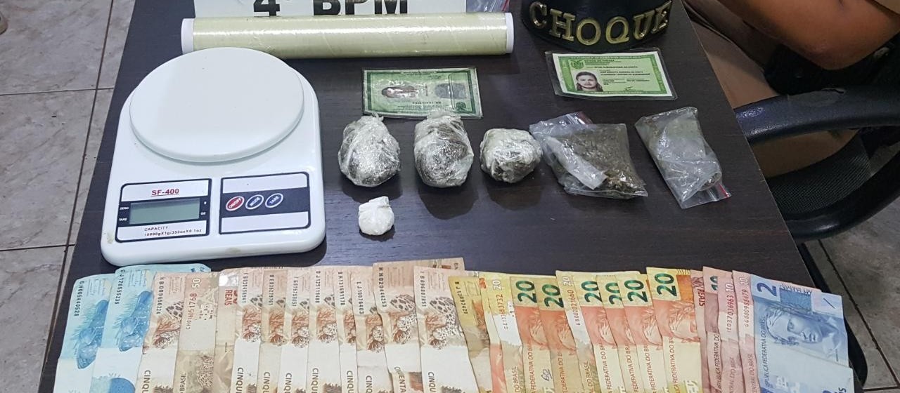 Dupla é presa por tráfico de drogas em Maringá