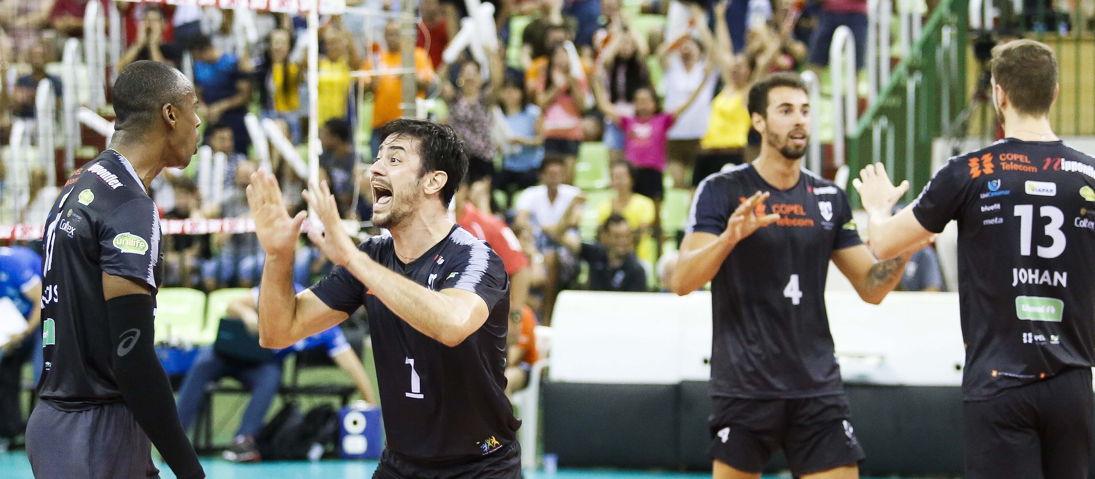 Copel Telecom vence Sesi-SP e vai para semifinal da Copa Brasil