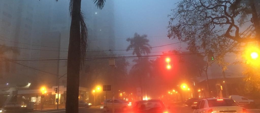 Terça-feira (2) amanhece com neblina e máxima é de 27 °C