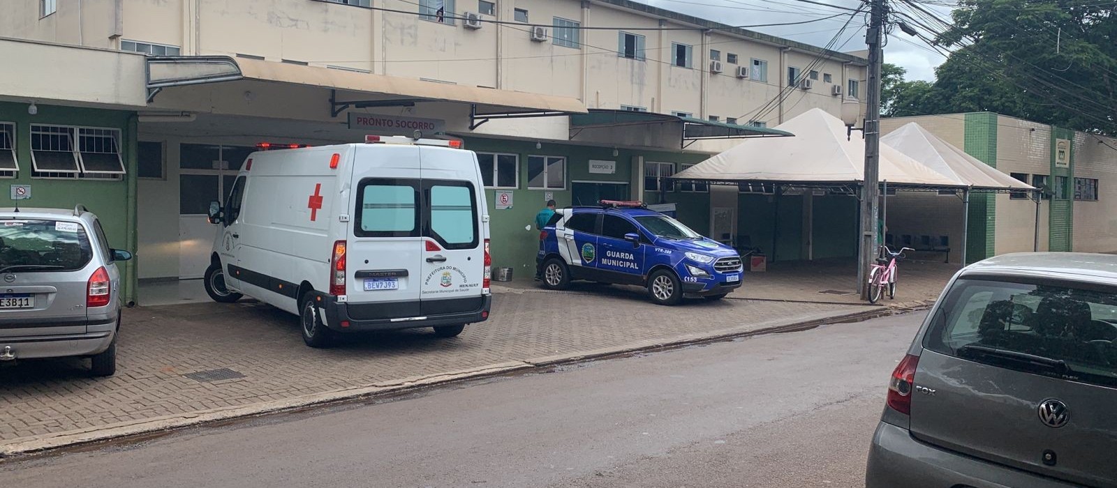 Dois homens ficam feridos em tiroteio no Hospital Metropolitano de Sarandi