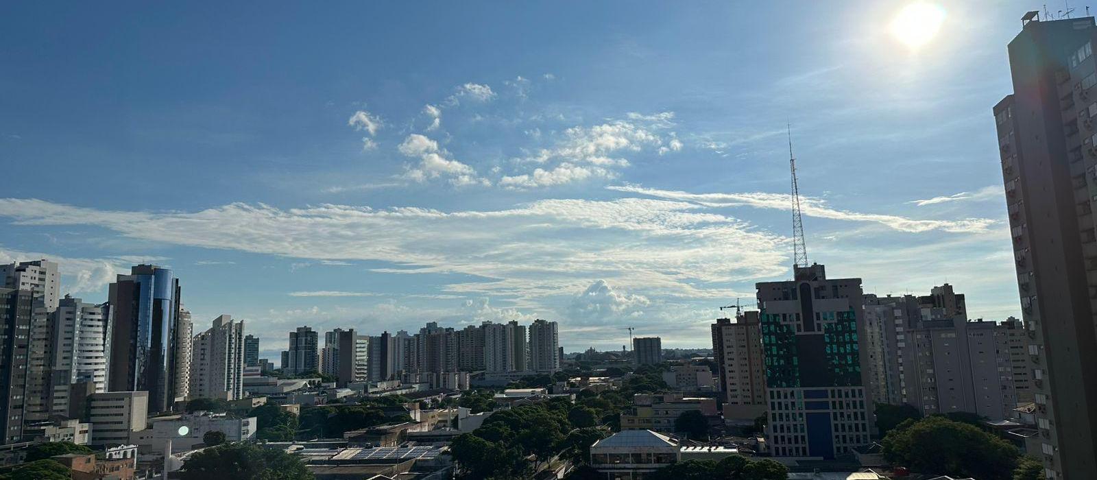 Máxima pode chegar a 32° C em Maringá, com sensação de 35° C