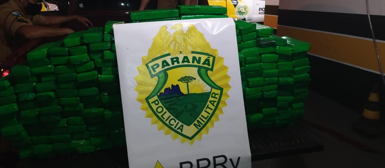 PRE apreende 200 quilos de maconha