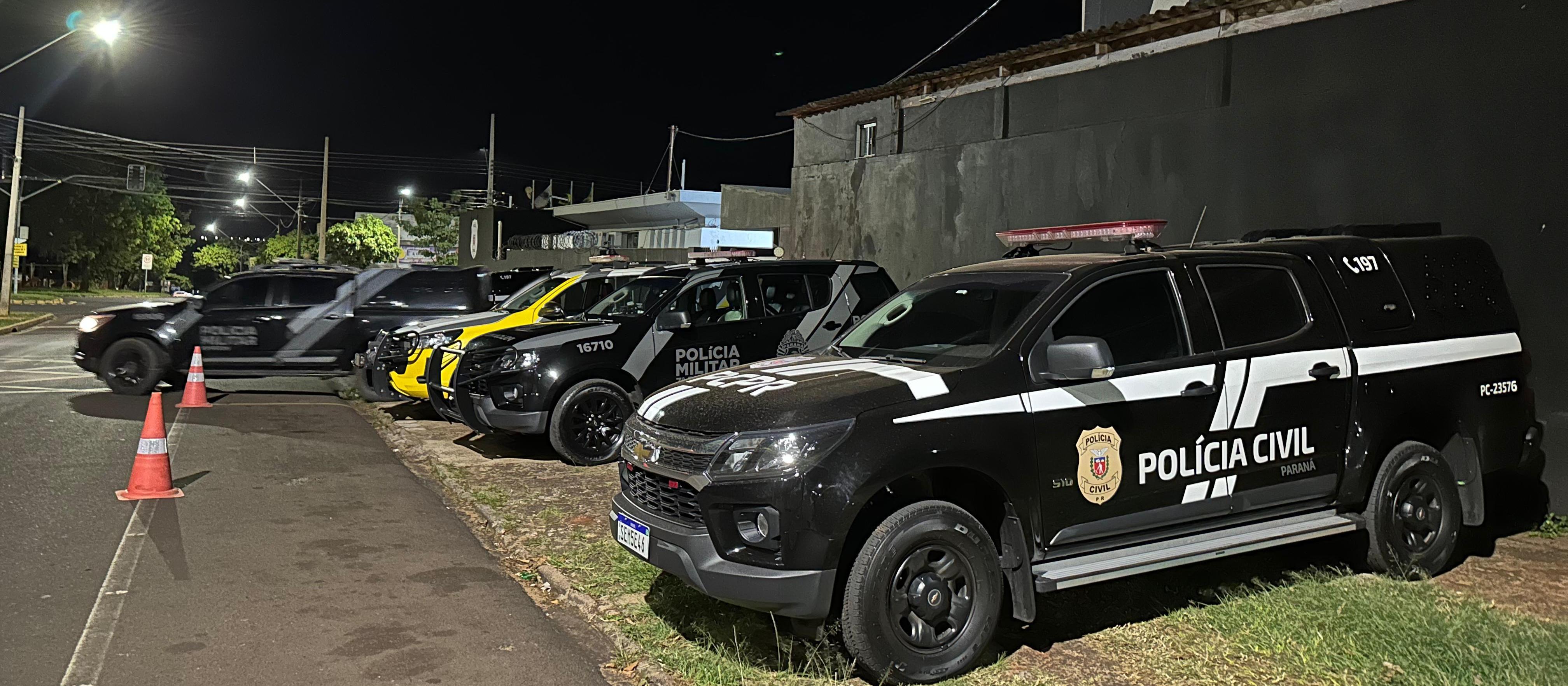 Polícia cumpre sete mandados judiciais em operação contra homicídios em Mariluz
