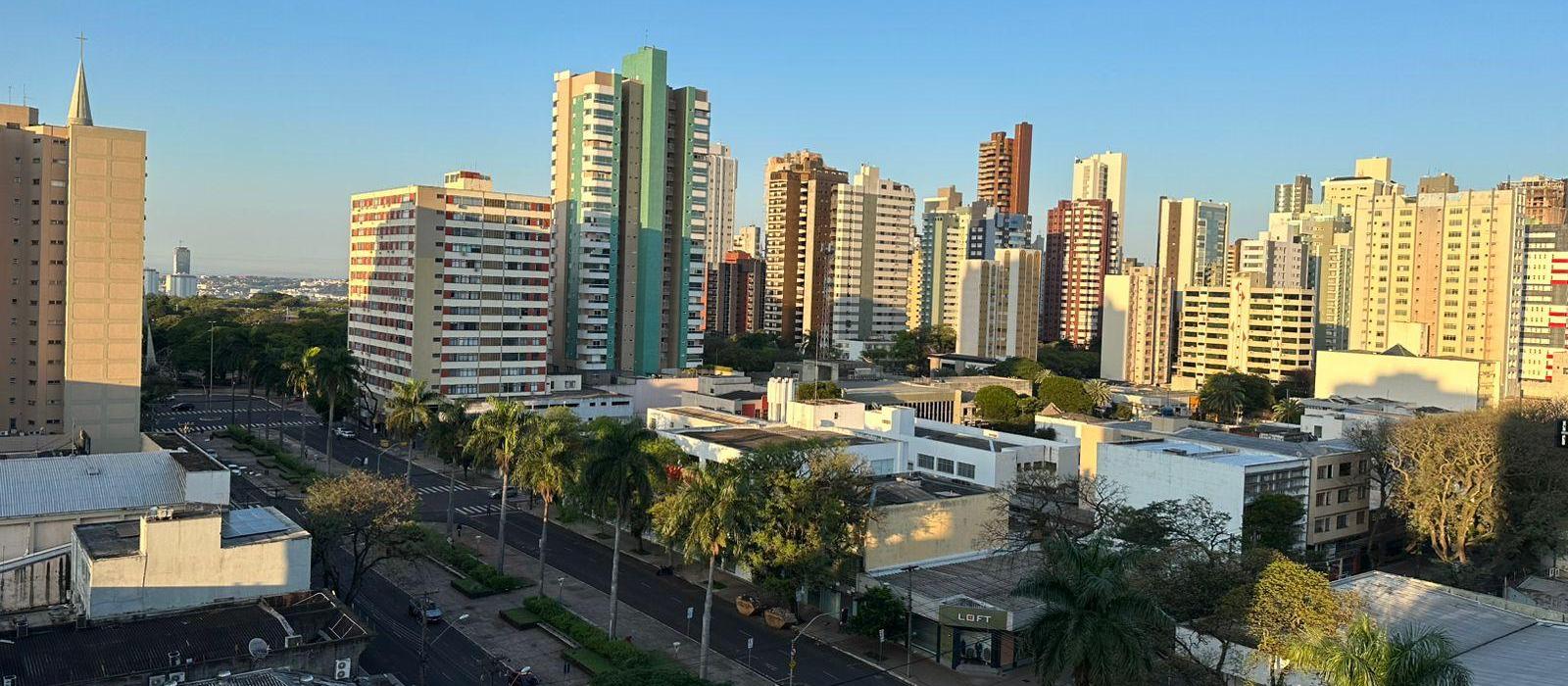 Terça-feira (25) será de céu limpo e sem chuva em Maringá