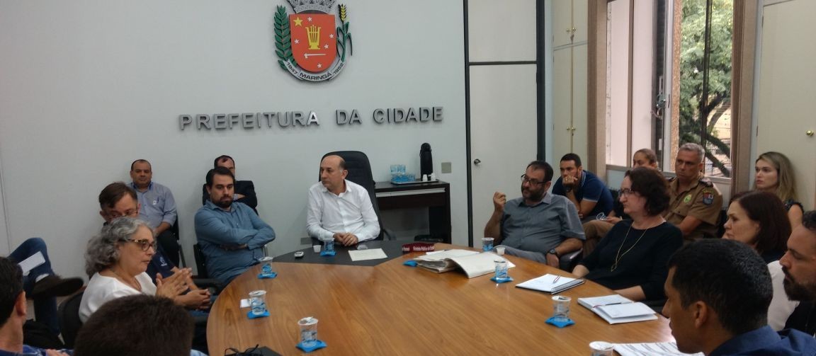 Reunião discute segurança na Zona 9, em Maringá