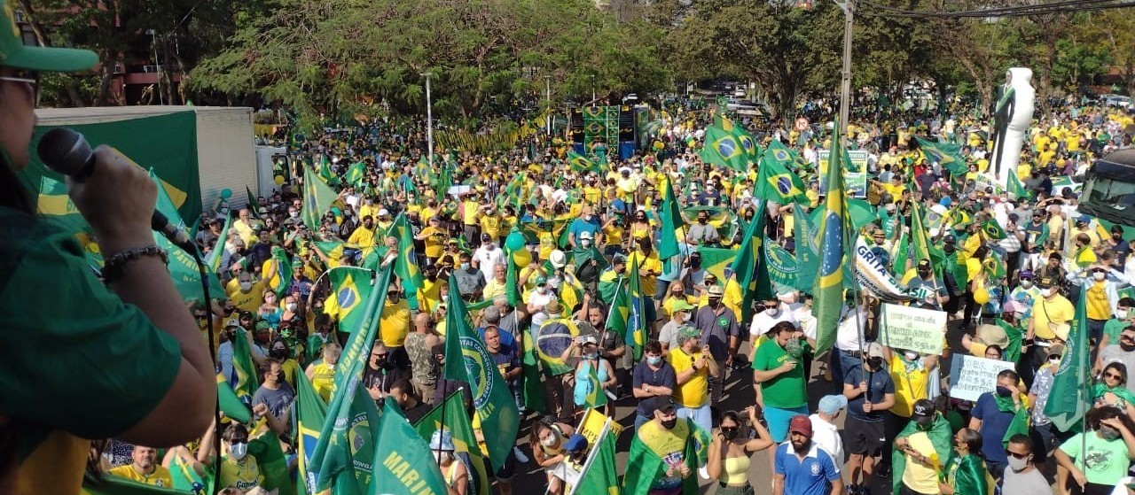 7 de Setembro: Maringá terá ato pró-governo na praça da Catedral