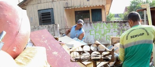 Nesse fim de semana, tem bota-fora em bairros de Maringá