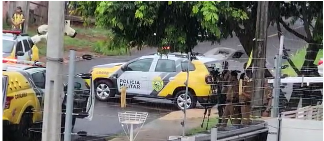 Bomba encontrada em Cascavel era na verdade um brinquedo; veja o vídeo 