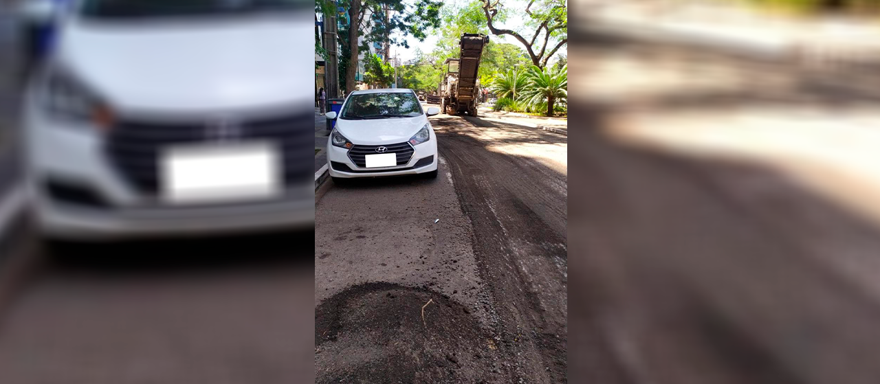 Av. Tiradentes está interditada entre Av. Herval e Av. São Paulo