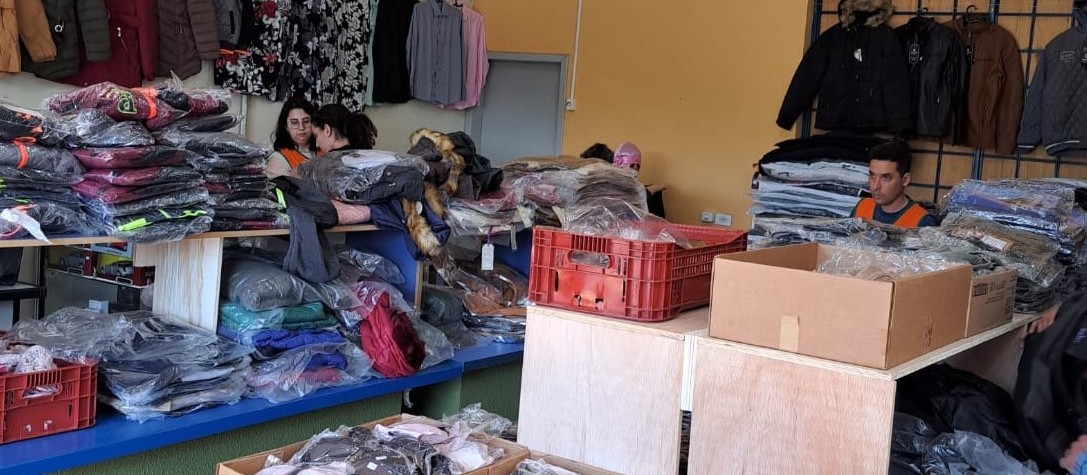 Amudi realiza bazar de doações da Receita aberto a toda comunidade