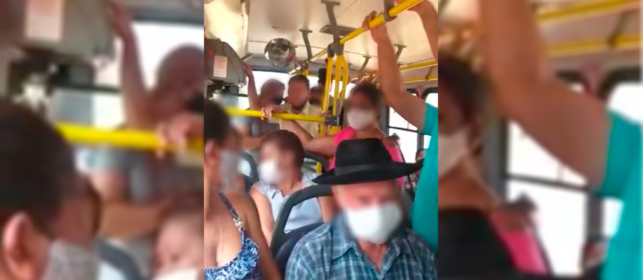 Ouvinte denuncia lotação em ônibus do transporte intermunicipal