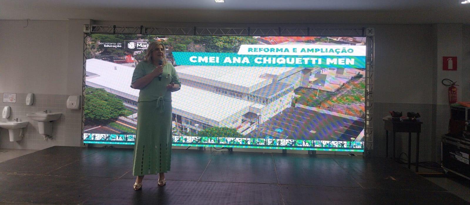 Seduc entrega nova reforma e ampliação de Cmei