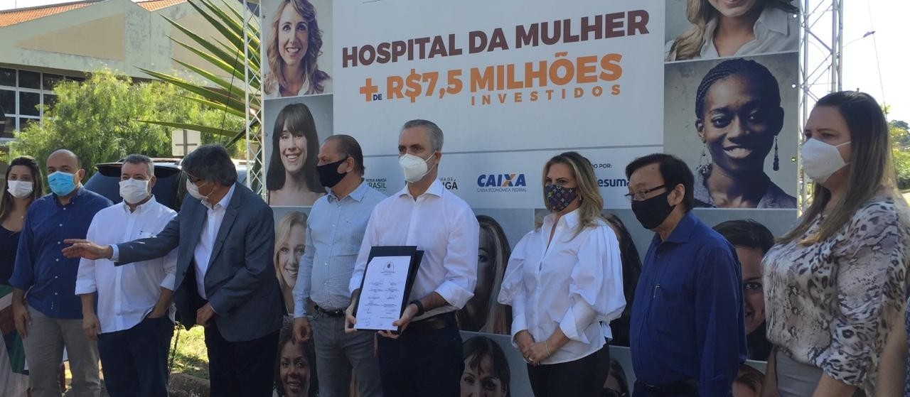 Ordem de serviço para a construção do Hospital da Mulher é assinada