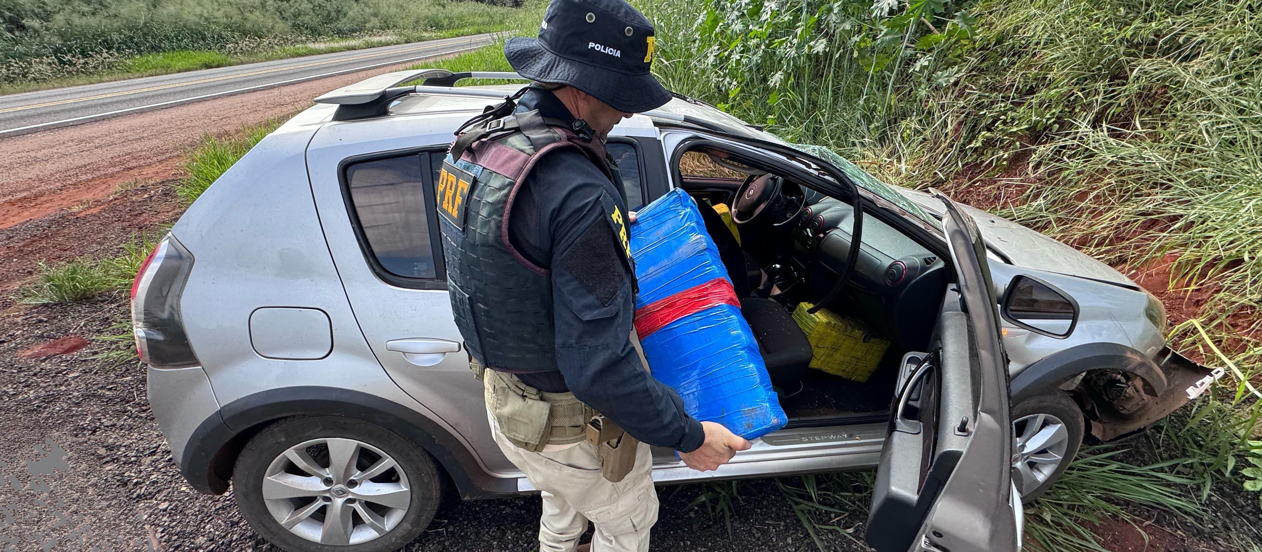 PRF apreende mais de 300 quilos de maconha em duas apreensões