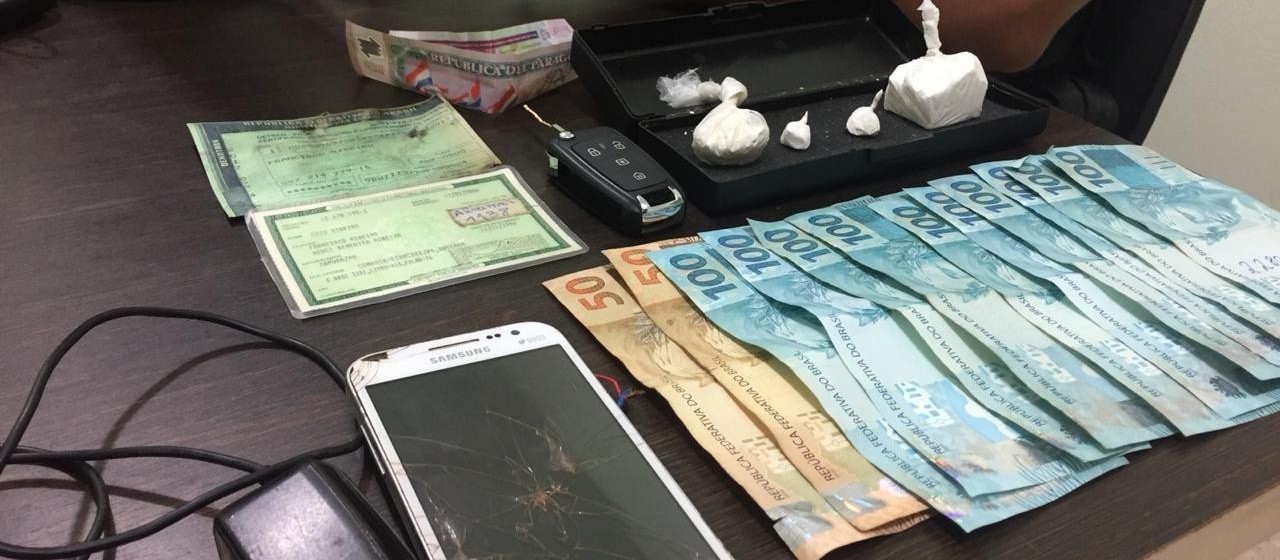 Polícia prende homem suspeito de tráfico de drogas em Sarandi