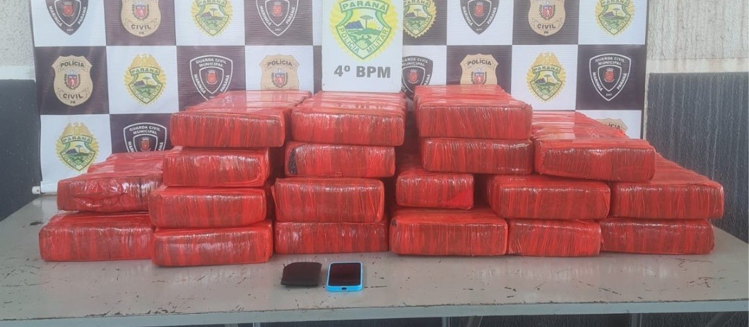 Polícia Militar apreende mais de 180 kg de maconha no Contorno Sul